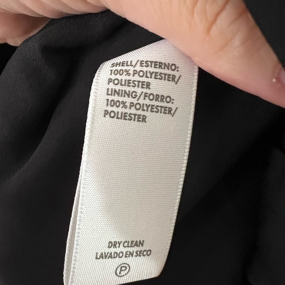 Rebecca Minkoff Black Barbara Button Dress - NWT - Size 00 - Picture 7 of 10